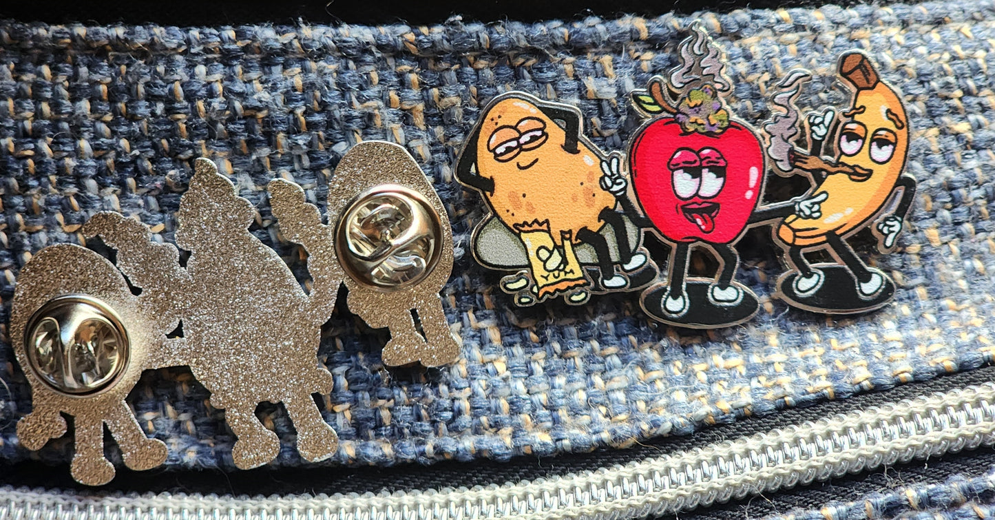 Smoking Fruits and Baked Potato Pins