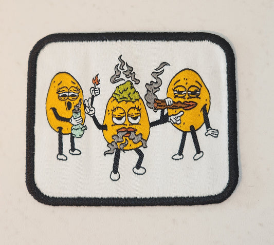 Smoking Baked Potato Patch